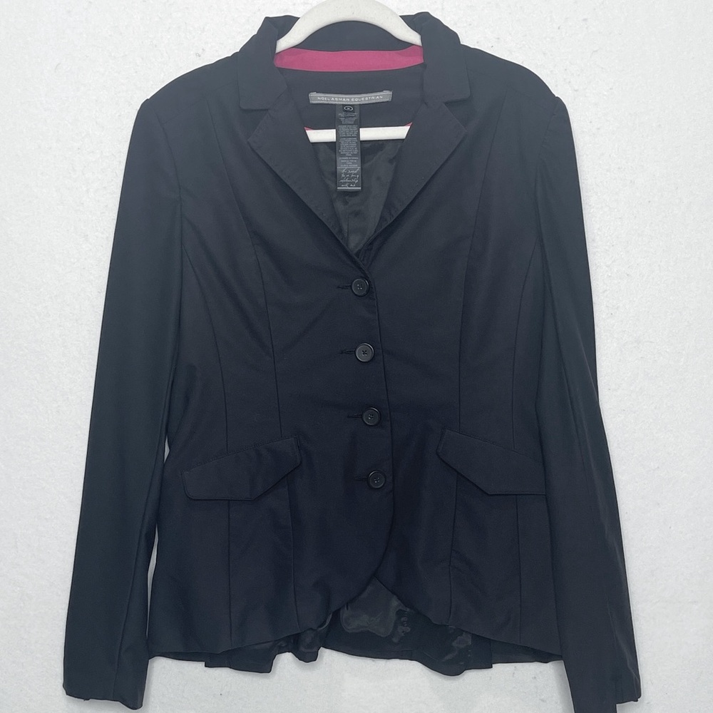 Noel Asmar Equestrian 4 Button Blazer Jacket Size Medium Pockets